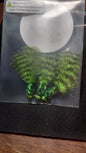 Chartreuse Pepper Marabou Jig 3PK