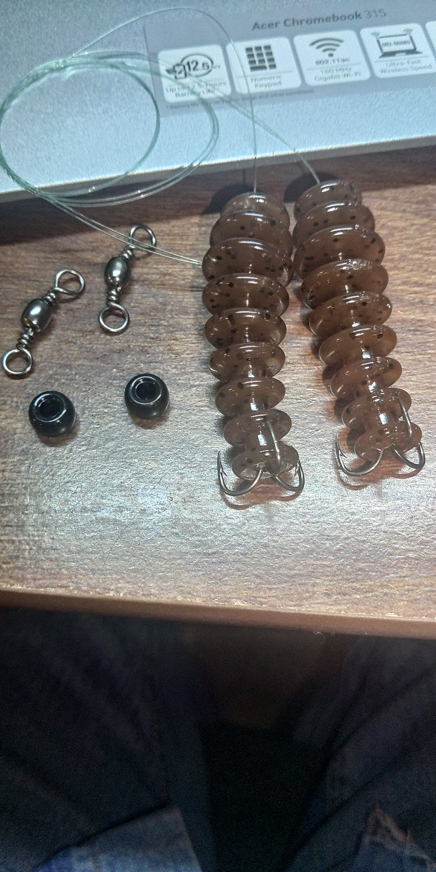Rockin P Catfish Dip Bait Rigs
