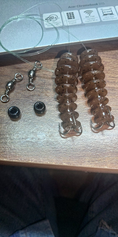 Rockin P Catfish Dip Bait Rigs