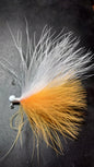White/ FL. Orange 3PK