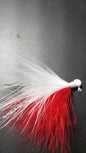 Red/White with Silver Flash 3PK